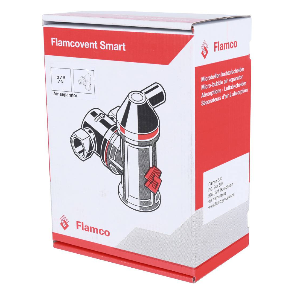 Сепаратор воздуха FLAMCOVENT SMART 3/4" / Flamco фото на multiBOX