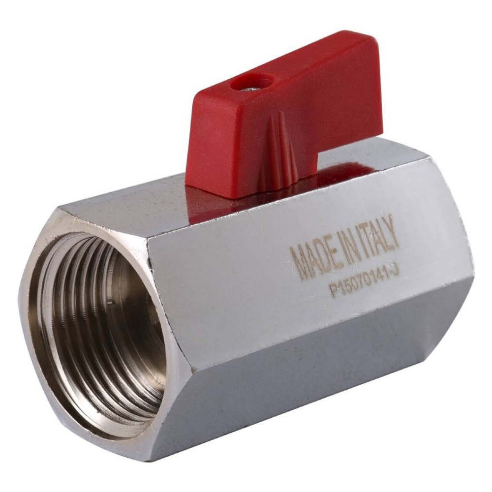 Кран шаровый MINI 125, 3/4" ВР-ВР, ручка флажок / Itap фото на multiBOX