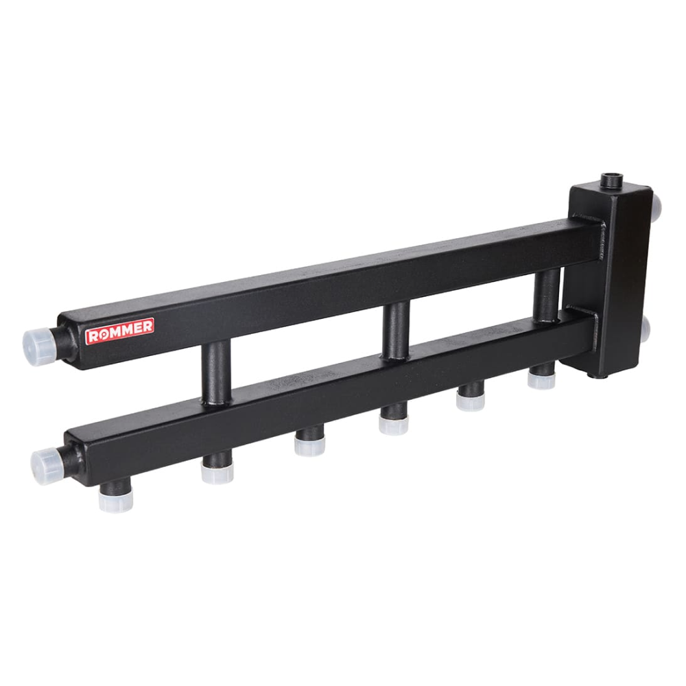 Коллектор с гидроразделителем на 3+1 контура до 60 кВт / Rommer фото на multiBOX