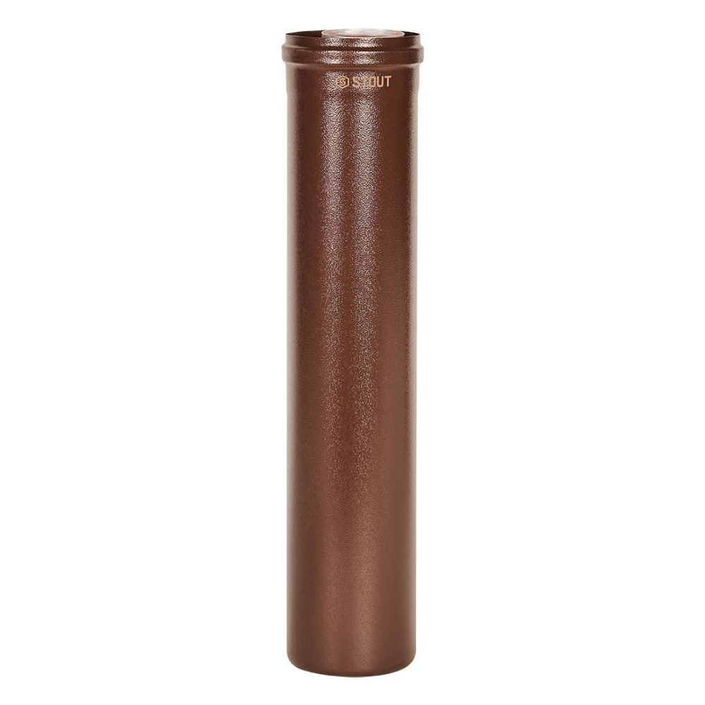 Удлинитель D60/100 п-м L500 мм, коричневый, традиционный / Stout фото на multiBOX