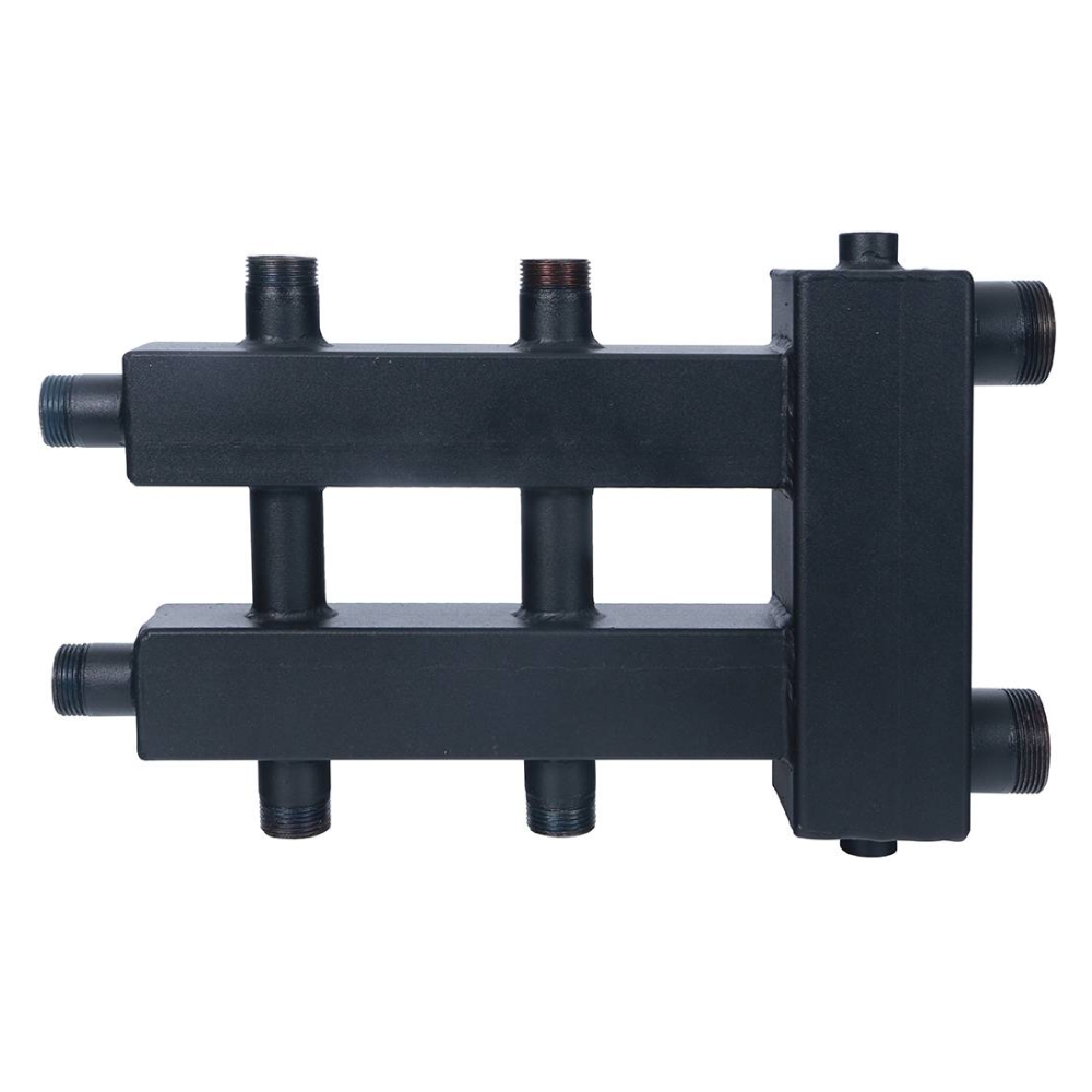 Коллектор  с гидроразделителем на 1+1+1 контура / Rommer фото на multiBOX