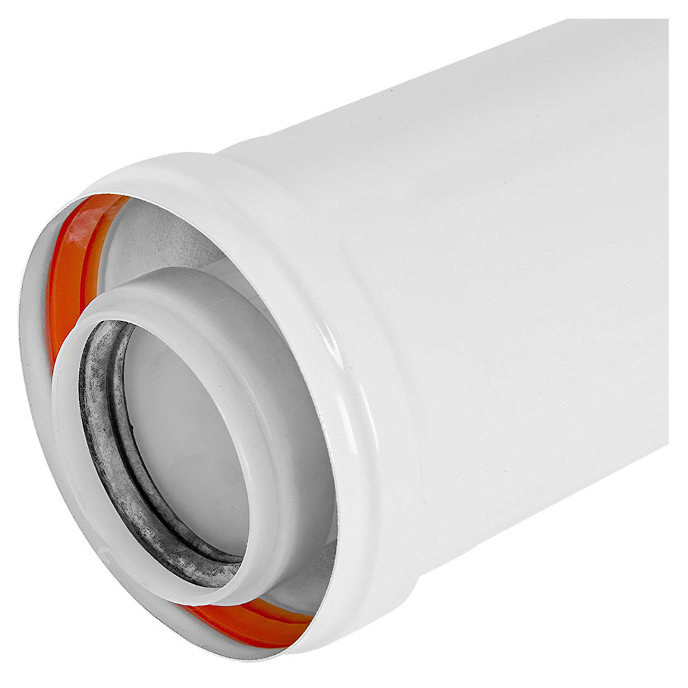 Удлинитель D60/100 п-м L1500 мм, конденсационный / Stout фото на multiBOX