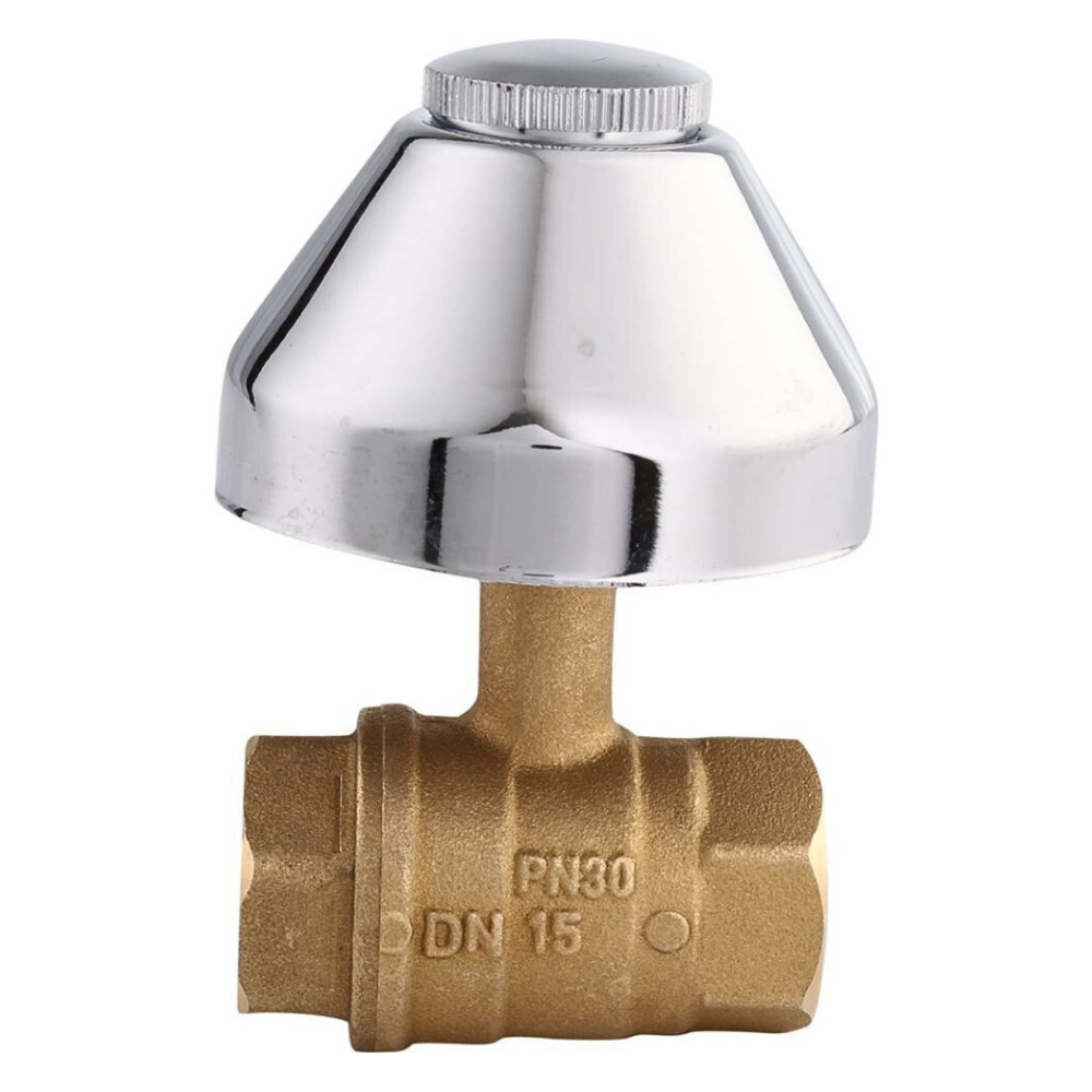 Встраиваемый шаровый кран 136, 1/2" ВР-ВР с колпачком / Itap фото на multiBOX