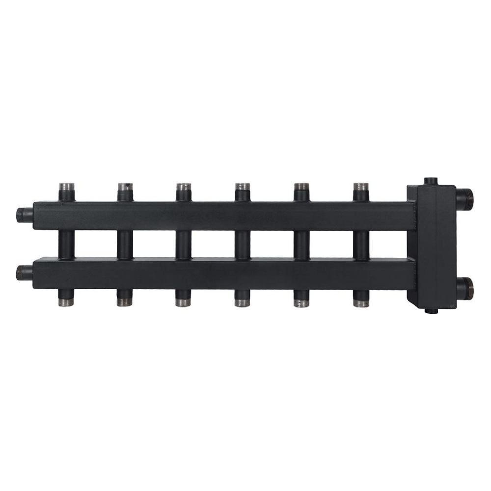 Коллектор  с гидроразделителем на 3+3+1 контура / Rommer фото на multiBOX