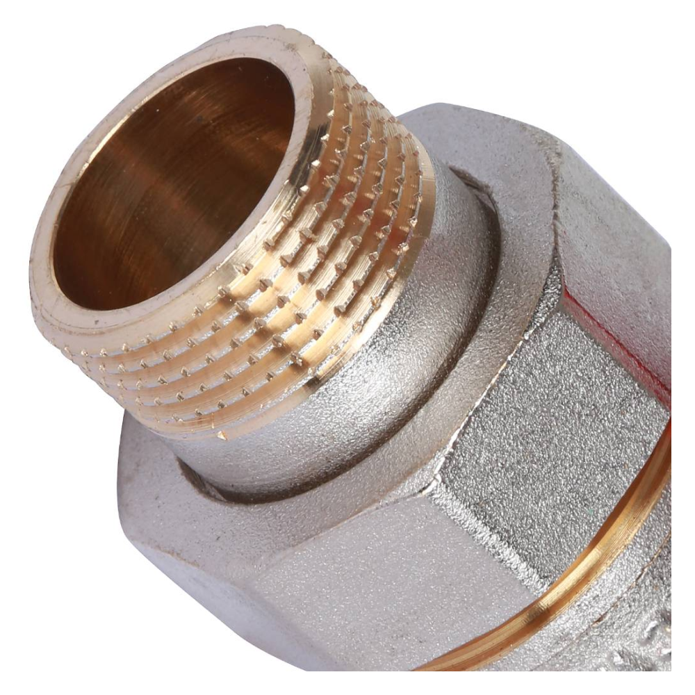 Кран шаровой с американкой 3/4" ВР-НР, ручка бабочка / Rommer фото на multiBOX