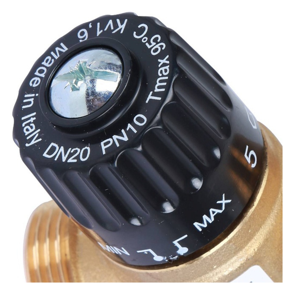 Термостатический смесительный клапан 1" НР, 35-60°С, KVs 1.6 / Stout фото на multiBOX