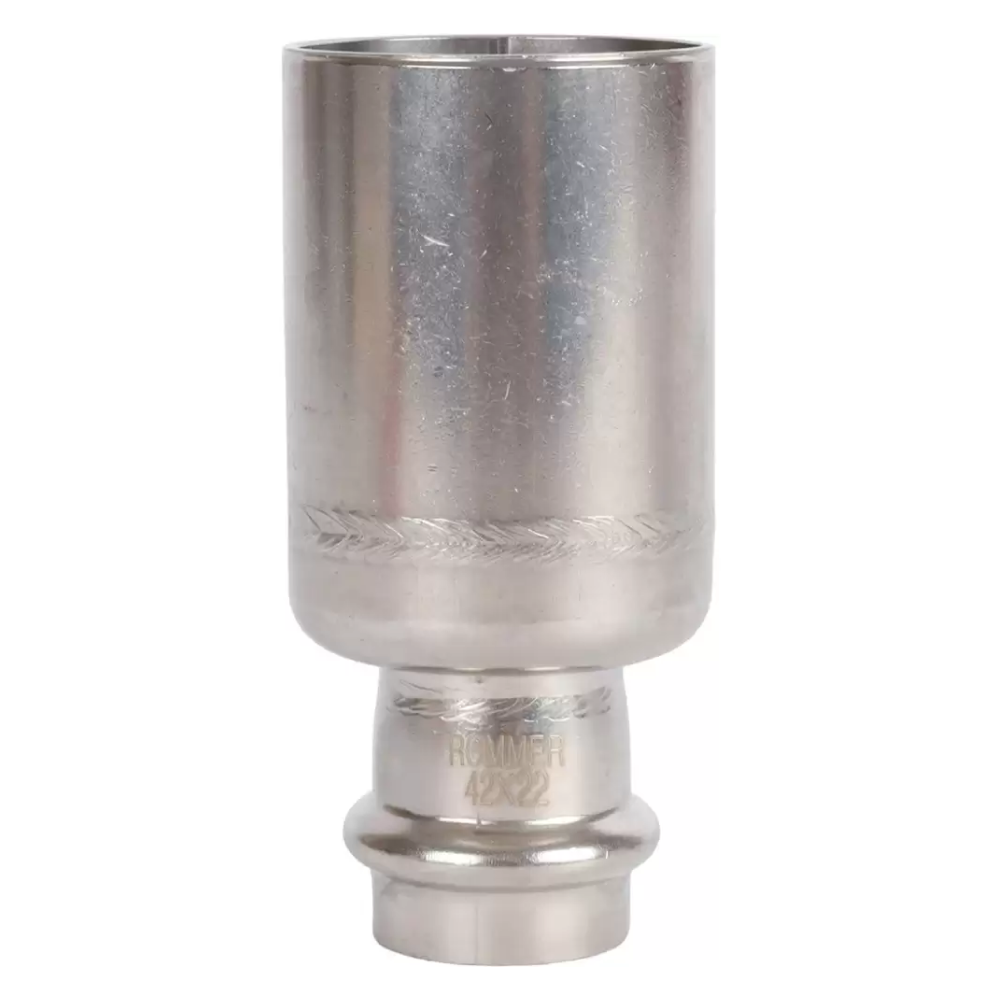 Муфта переходная ВПр-НПр 42х22 из нерж. стали прессовой / Rommer фото на multiBOX