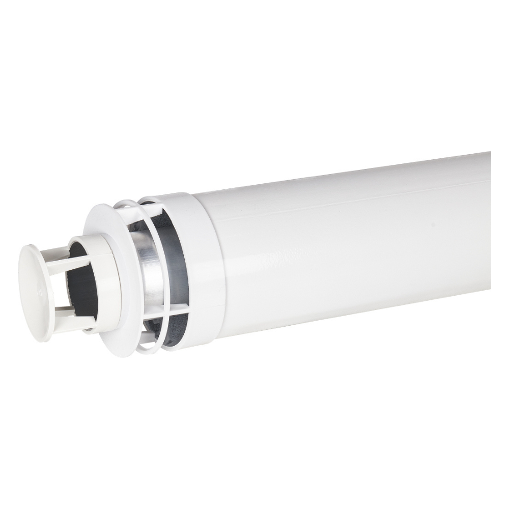 Комплект дымохода СТАНДАРТ D60/100 L900 мм (для котлов Bosch, Buderus, Navien S/C/E, Baxi ECO Nova/Classic, Fondital) фланец в комплекте, традиционный / Rommer фото на multiBOX