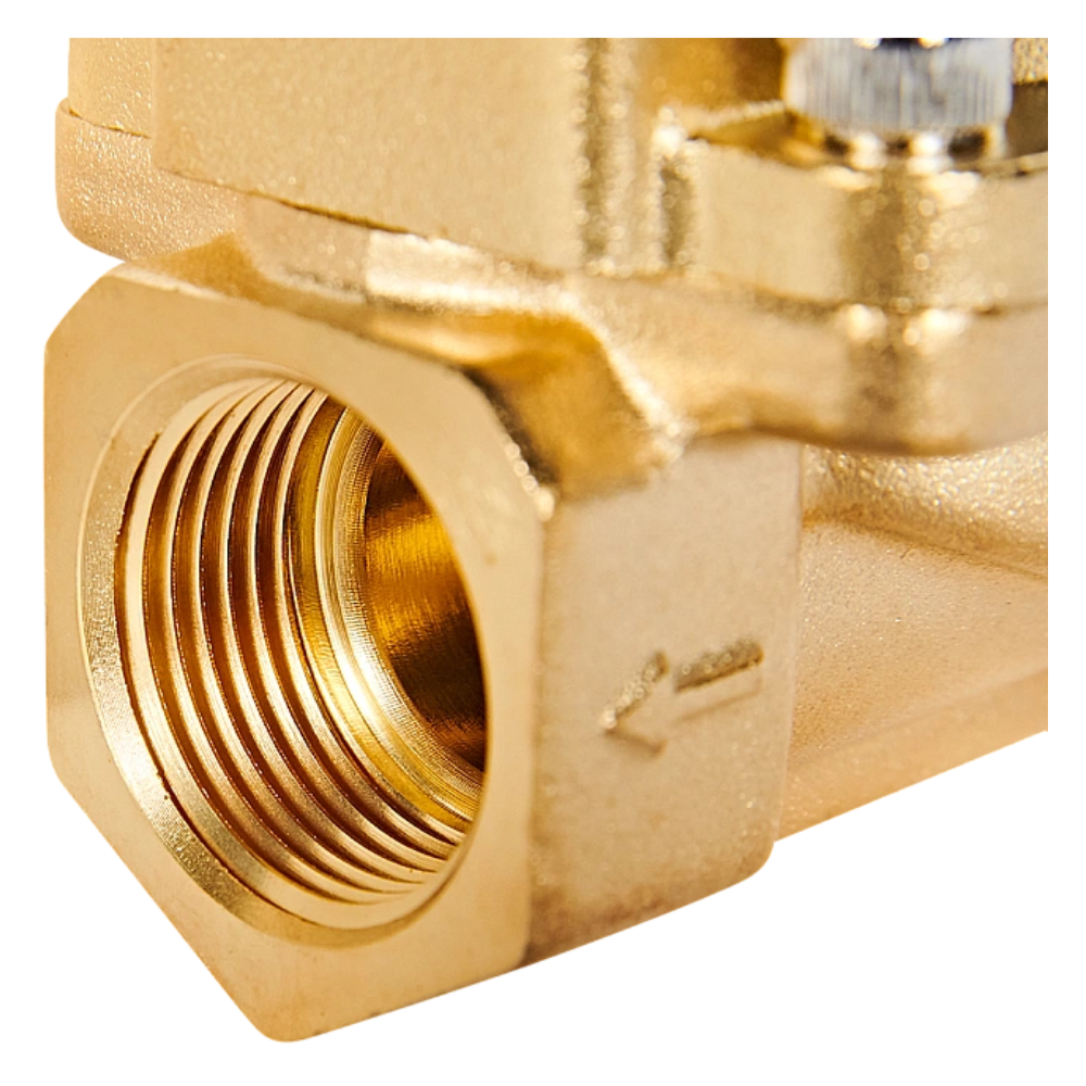 Электромагнитный клапан 3/4" НЗ, 24В, непрямого действия / Stout фото на multiBOX