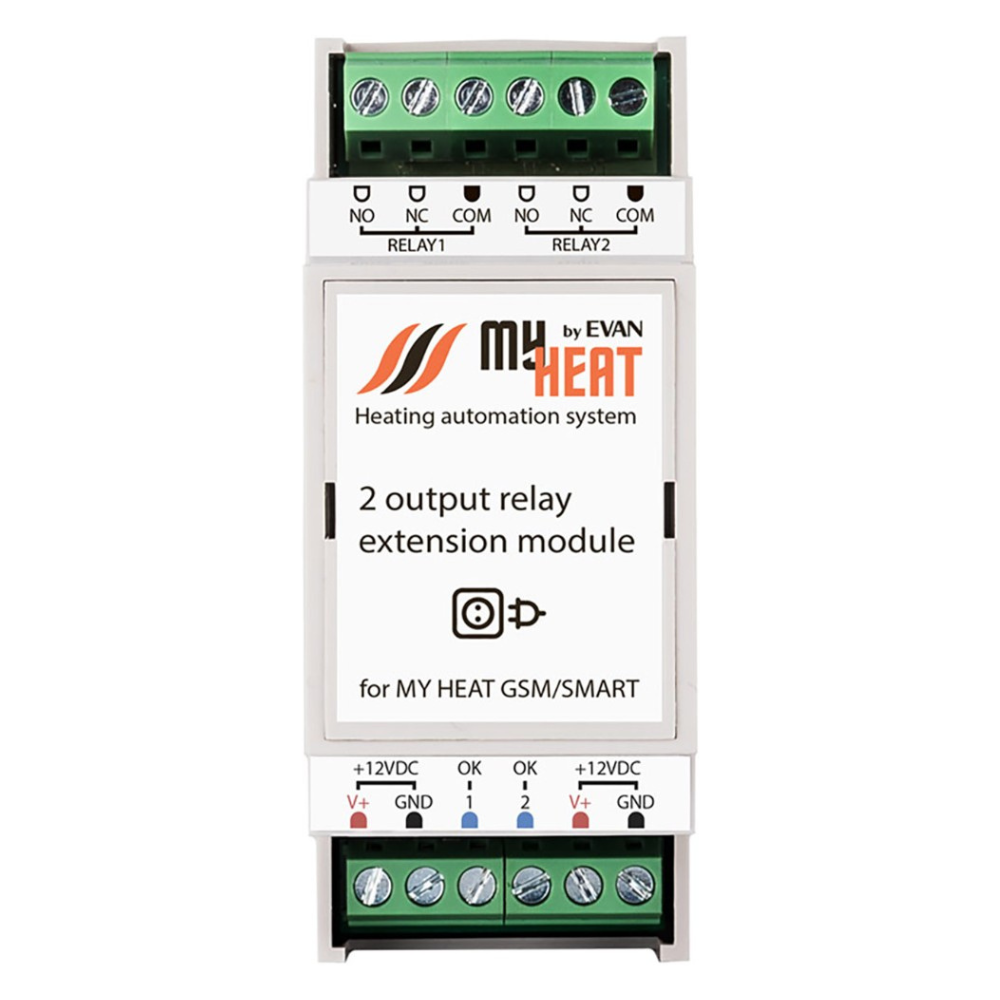 Блок реле на 2 выхода / MyHeat фото на multiBOX