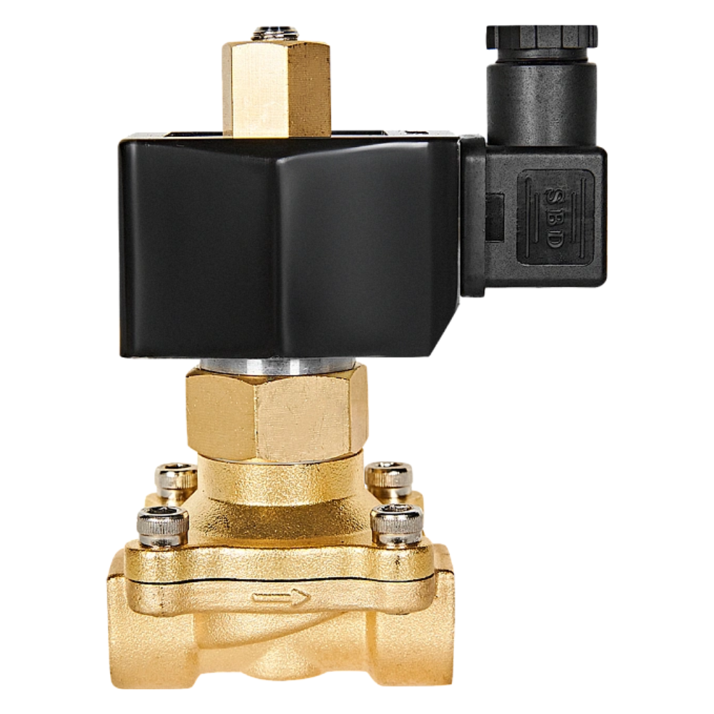 Электромагнитный клапан 1/2" НО, 24В, прямого действия / Stout фото на multiBOX