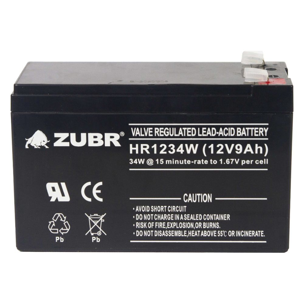 Аккумулятор для ИБП HR 1234W 12V9Ah / Zubr фото на multiBOX