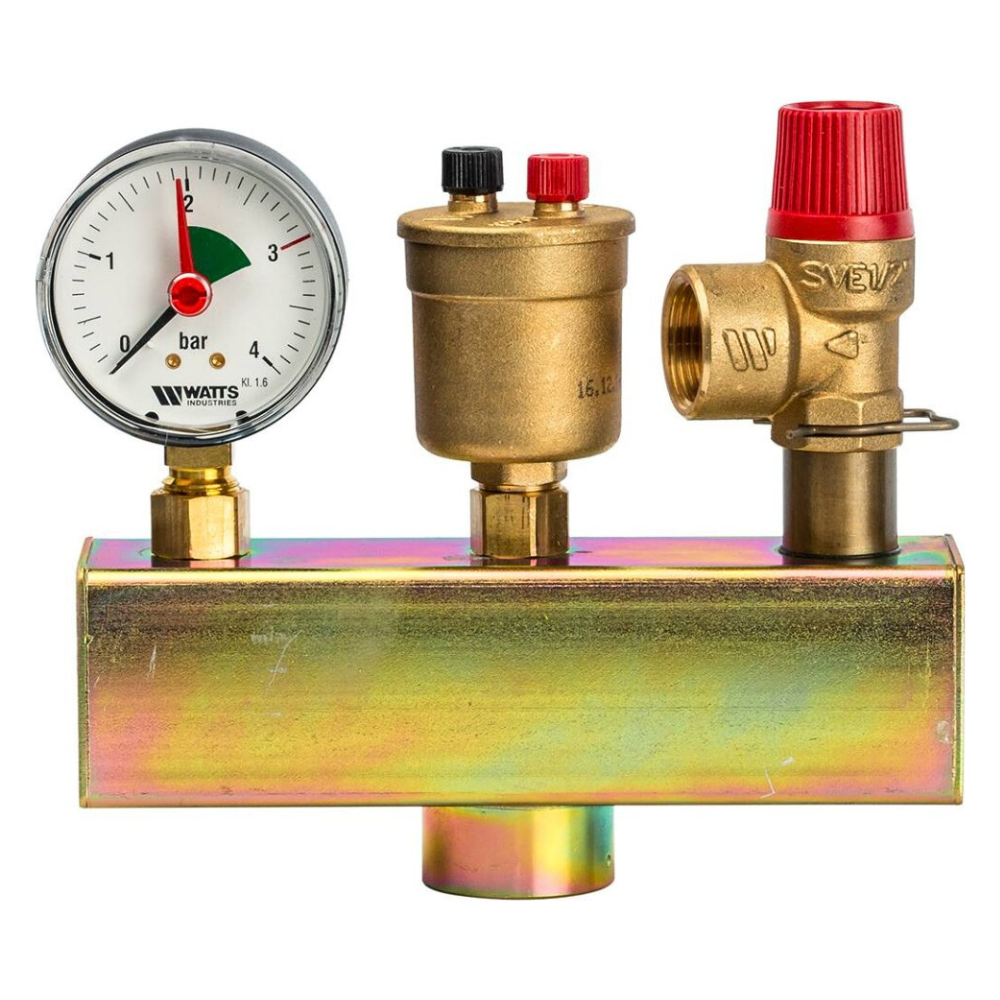 Группа безопасности в теплоизоляции KSG/PF30/ISO 1", 3 бар / Watts фото на multiBOX