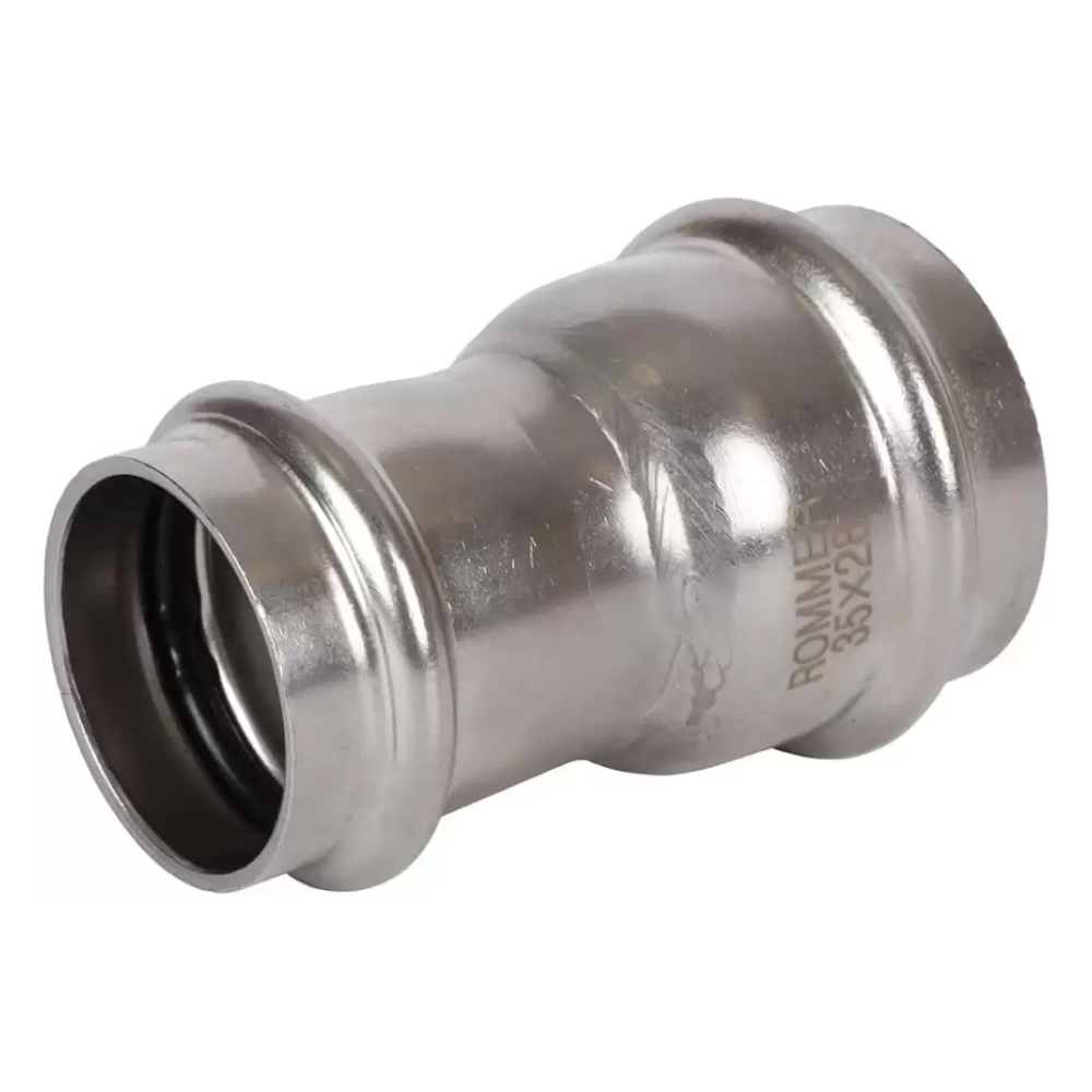 Муфта переходная ВПр 35х28 из нерж. стали прессовой / Rommer фото на multiBOX
