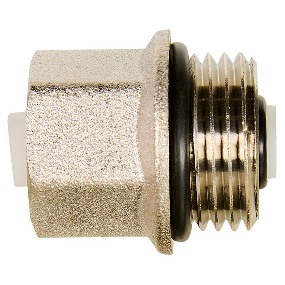 Отсекающий клапан обратный 3/8"x1/2", никелированный / Rommer фото на multiBOX