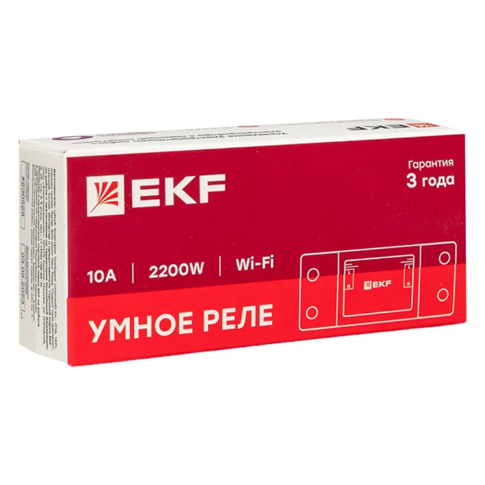 Умное реле 10A WI-FI CONNECT / EKF фото на multiBOX