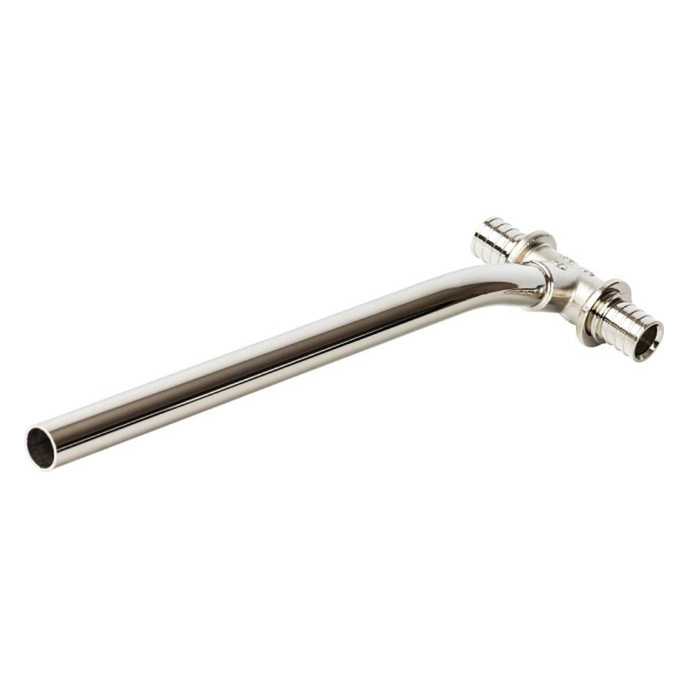 Трубка для подкл-я радиатора, Т-образная 20/500 для PEX труб, аксиальная (3400K8N201550B) / Stout фото на multiBOX