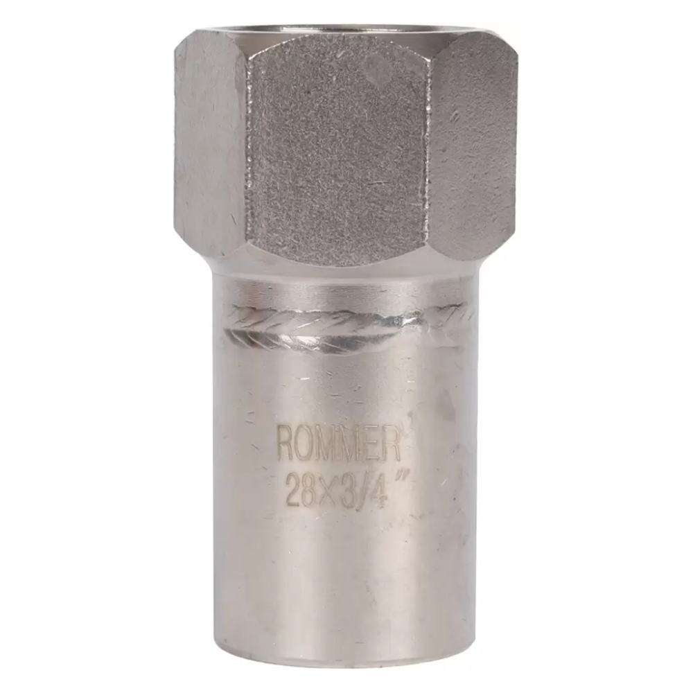 Вставка переходная НПр-ВР 28х3/4" из нерж. стали прессовой / Rommer фото на multiBOX