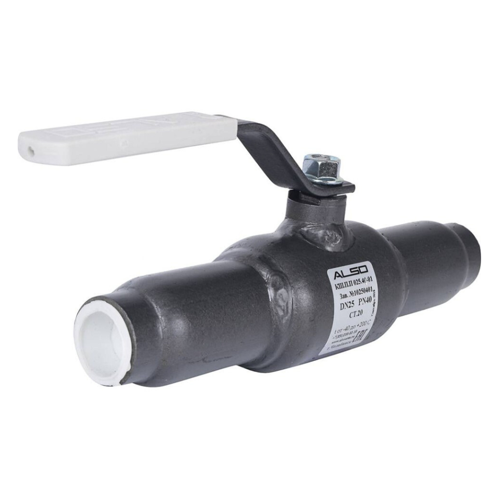 Кран шаровой КШПП Ду25 Ру 4,0 МПа из Ст.20, полнопроходной / ALSO фото на multiBOX