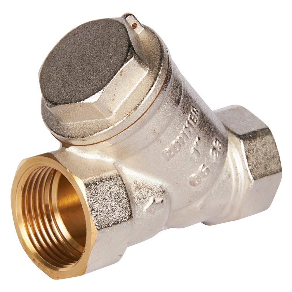 Фильтр грубой очистки 1" ВР-ВР косой, 500 мкр / Rommer фото на multiBOX