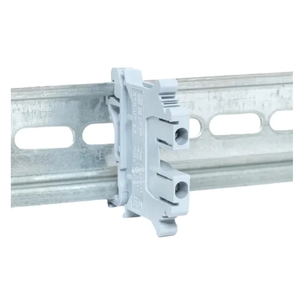 Клеммная колодка винтовая 2.5 UT серая / EKF фото на multiBOX