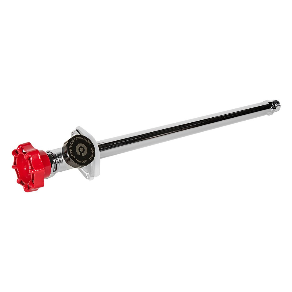Незамерзающий кран с антисифоном 350 мм, 1/2" НР х 3/4" НР / Rommer фото на multiBOX