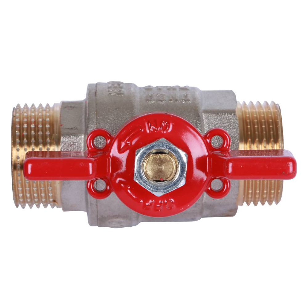 Кран шаровой 3/4" НР-НР, ручка бабочка / Rommer фото на multiBOX