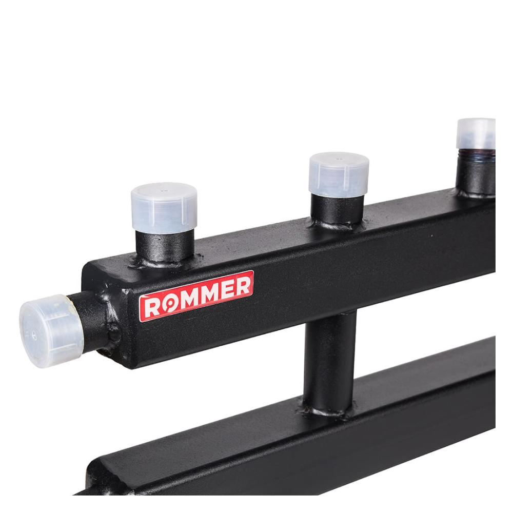 Коллектор с гидроразделителем на 5+1 контура до 60 кВт / Rommer фото на multiBOX