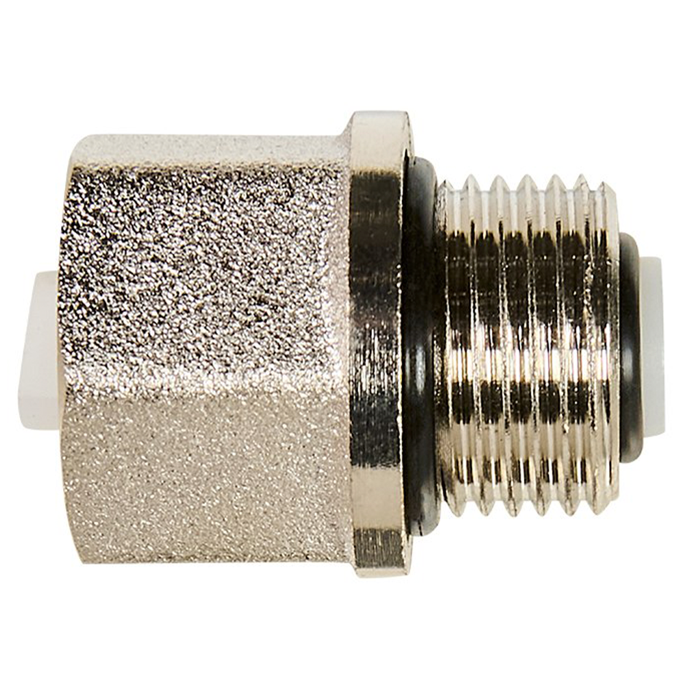 Отсекающий клапан обратный 3/8"x3/8", никелированный / Rommer фото на multiBOX