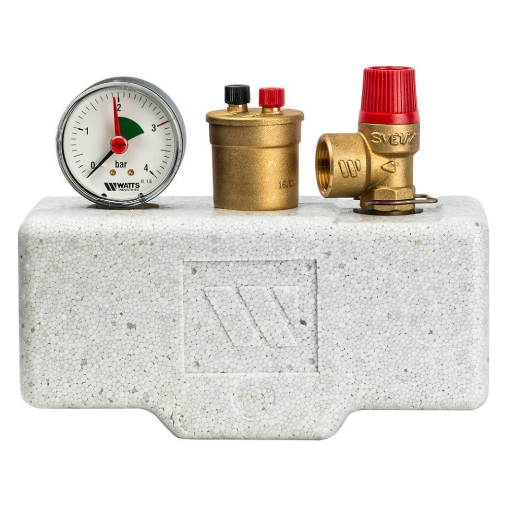 Группа безопасности в теплоизоляции KSG/PF30/ISO 1", 3 бар / Watts фото на multiBOX