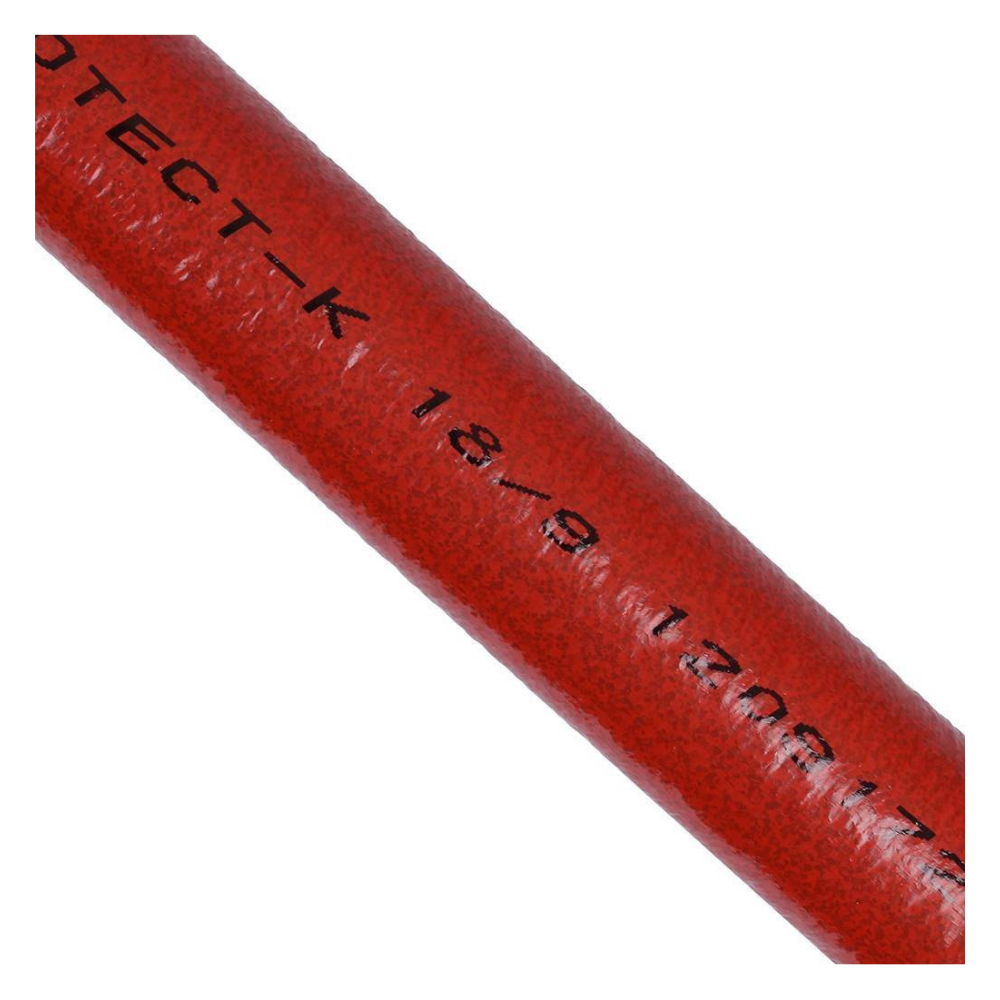 Теплоизоляция для труб SUPER PROTECT 18/9-2м, красная / Energoflex фото на multiBOX