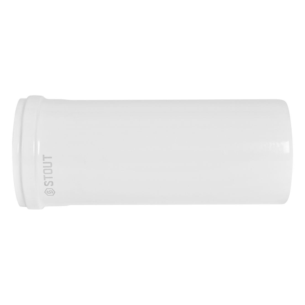 Удлинитель D60/100 п-м L250 мм, конденсационный / Stout фото на multiBOX
