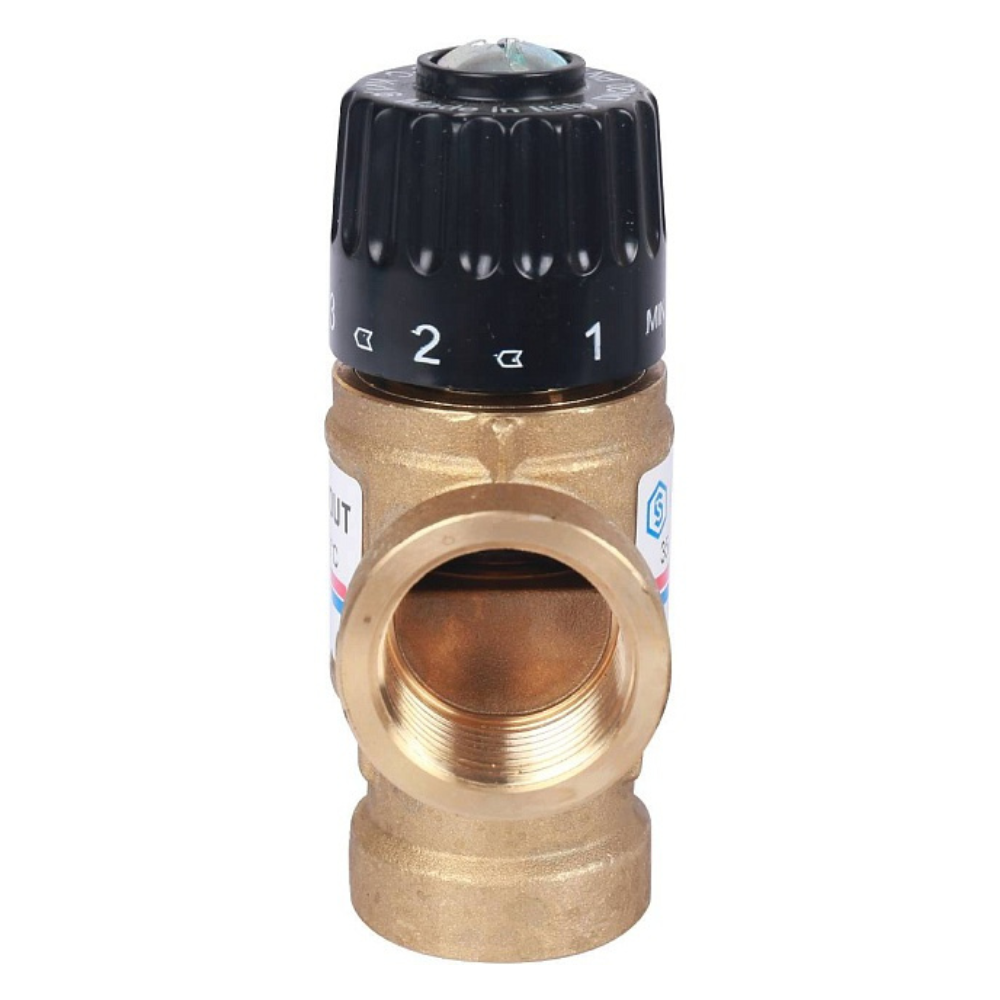 Термостатический смесительный клапан 3/4" ВР, 35-60°С, KVs 1.6 / Stout фото на multiBOX