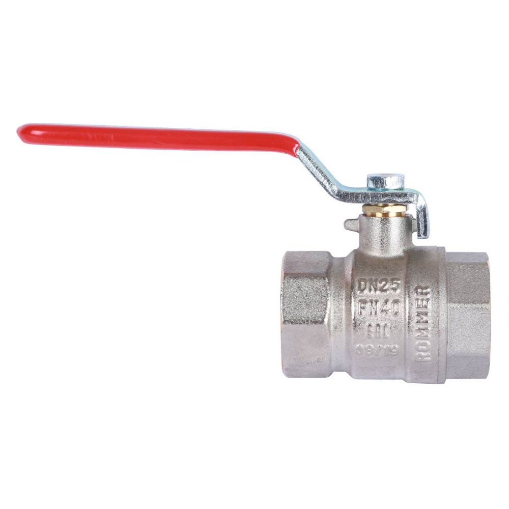 Кран шаровой 1" ВР-ВР, ручка рычаг / Rommer фото на multiBOX