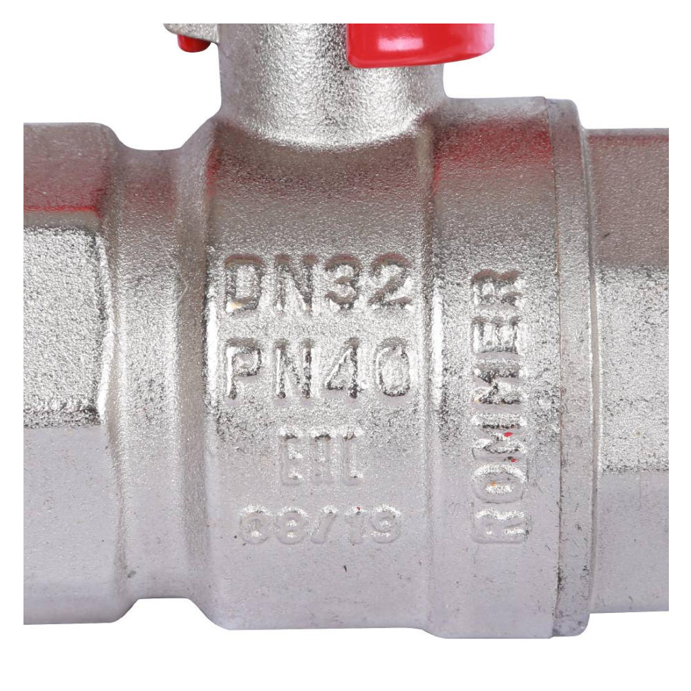 Кран шаровой 1 1/4" ВР-ВР, ручка бабочка / Rommer фото на multiBOX