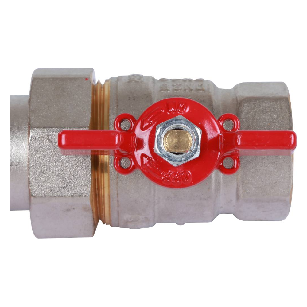 Кран шаровой с американкой 1" ВР-НР, ручка бабочка / Rommer фото на multiBOX