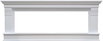 Портал для камина ALBION V60 (бьянко белый) / Smolcom фото на multiBOX