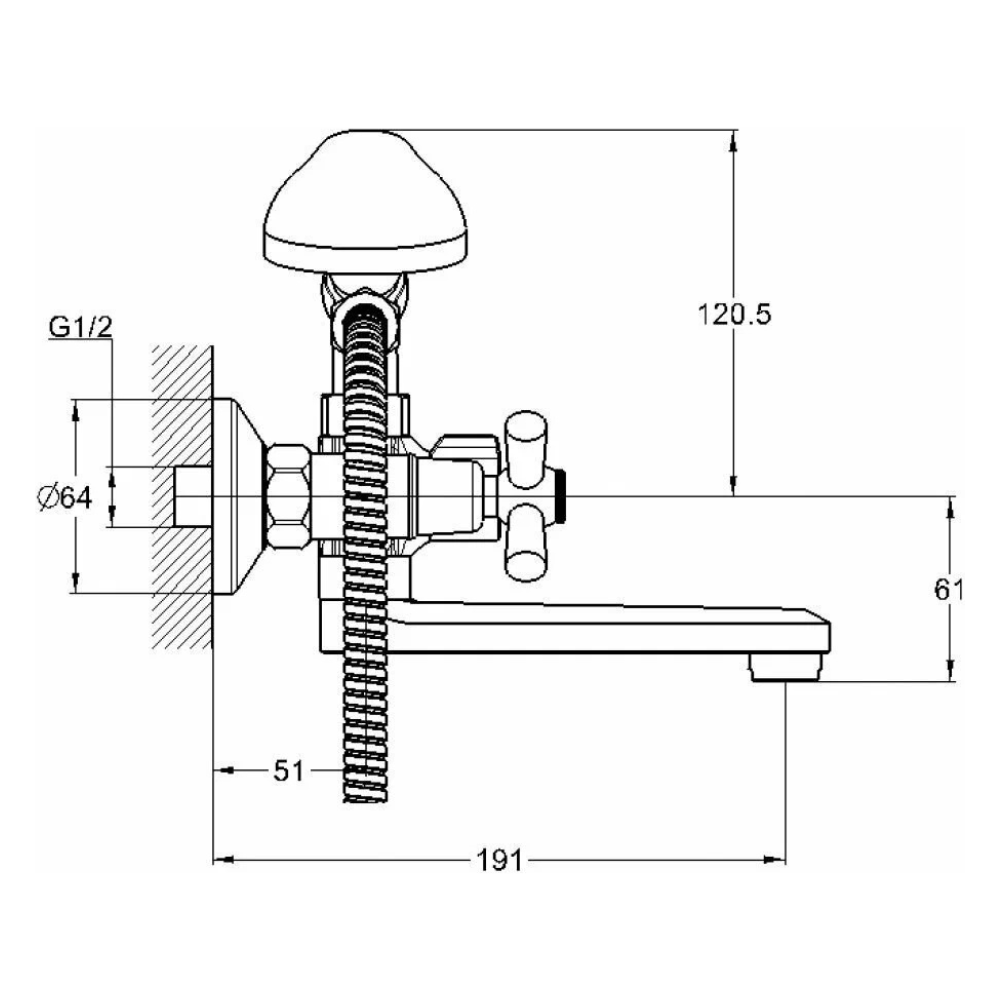 Смеситель для кухни вентильный (тип I), серия 420 (EC0421) / Econoce фото на multiBOX