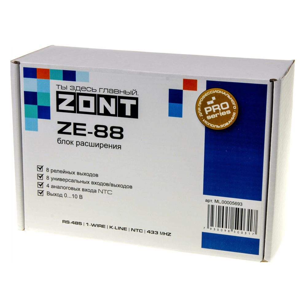 Блок расширения ZE-88 / ZONT фото на multiBOX