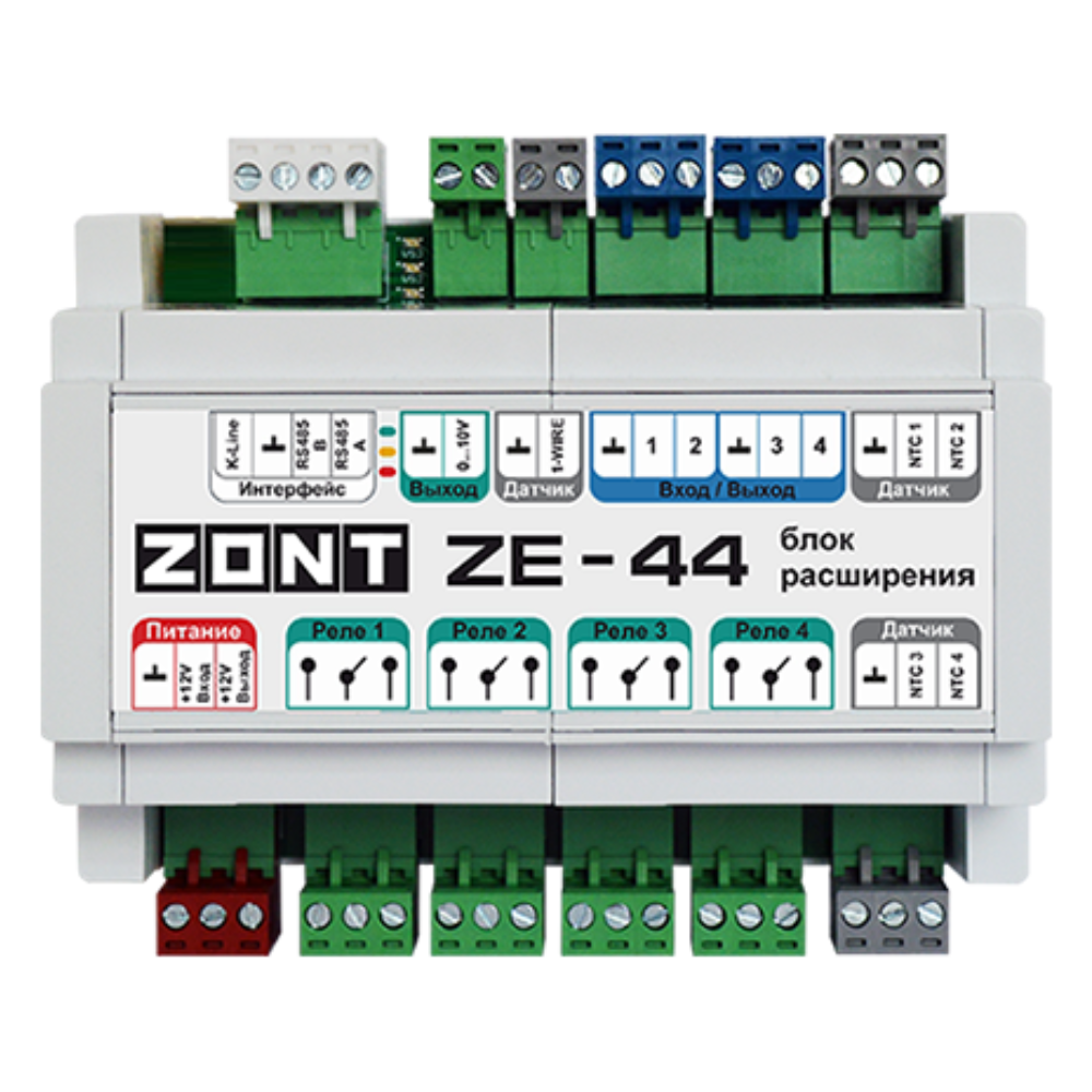 Блок расширения ZE-44 / ZONT фото на multiBOX