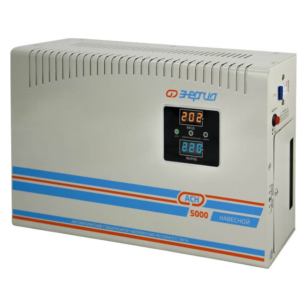 Стабилизатор напряжения АСН 5000 навесной / Энергия фото на multiBOX