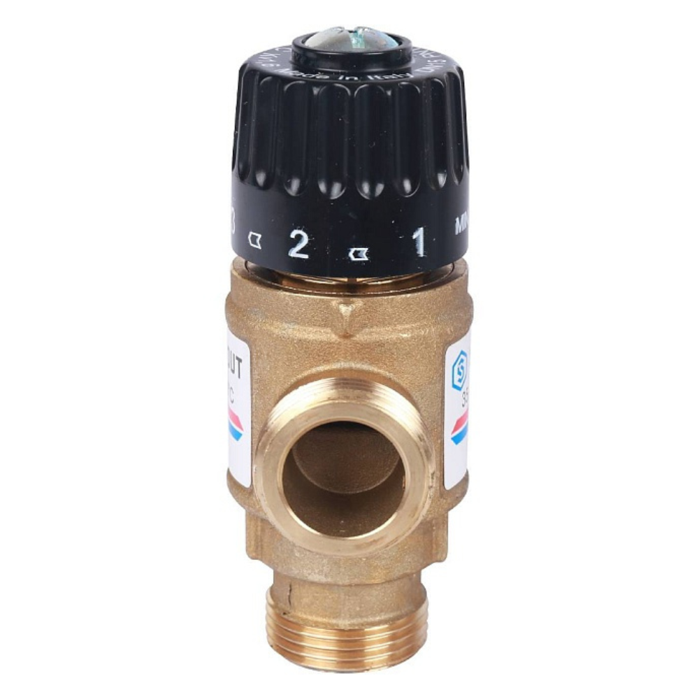 Термостатический смесительный клапан 3/4" НР, 35-60°С, KVs 1.6 / Stout фото на multiBOX