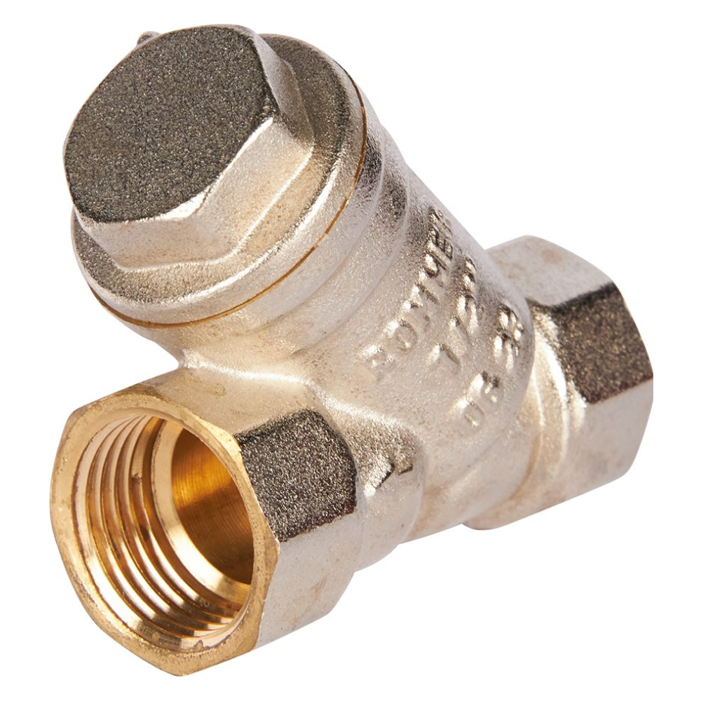 Фильтр грубой очистки 1/2" ВР-ВР косой, 500 мкр / Rommer фото на multiBOX