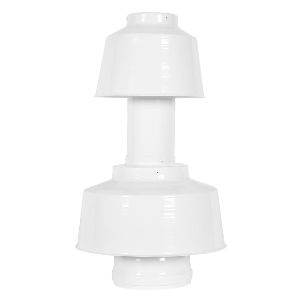 Оголовок верт. с ветрозащитой D80/125 м-м, конденсационный / Rommer фото на multiBOX