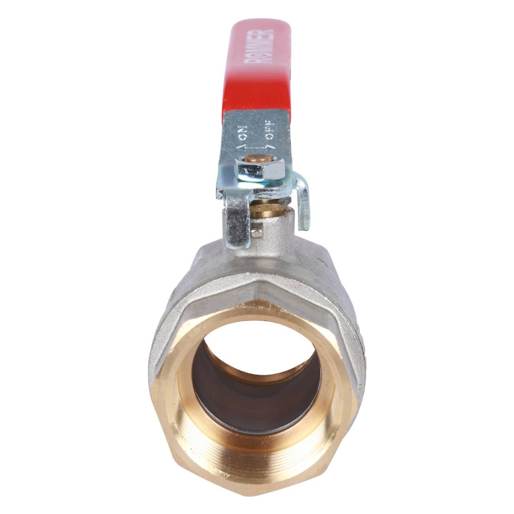 Кран шаровой 1 1/2" ВР-ВР, ручка рычаг / Rommer фото на multiBOX