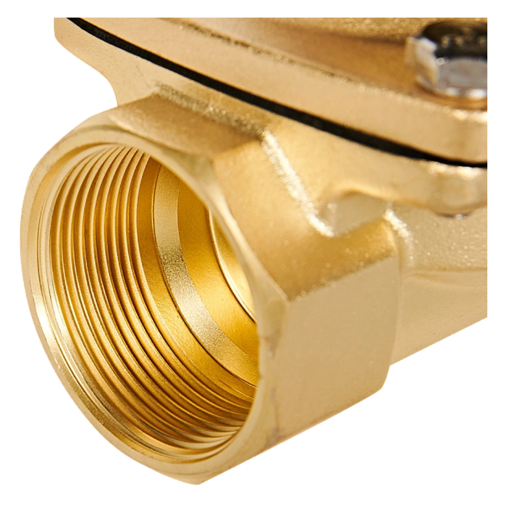 Электромагнитный клапан 1 1/2" НЗ, 24В, прямого действия / Stout фото на multiBOX