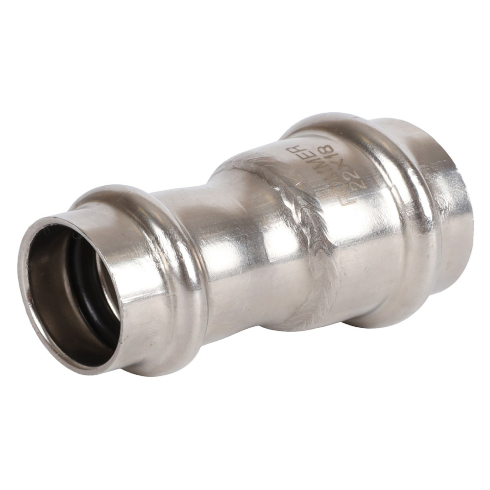 Муфта переходная ВПр 22х18 из нерж. стали прессовой / Rommer фото на multiBOX