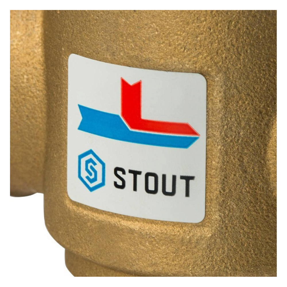 Термостатический смесительный клапан 1 1/4" НР, 55°С / Stout фото на multiBOX