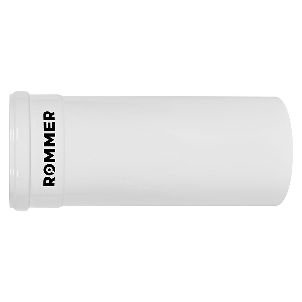 Удлинитель INOX LINE D60/100 п-м L250 мм, традиционный / Rommer фото на multiBOX