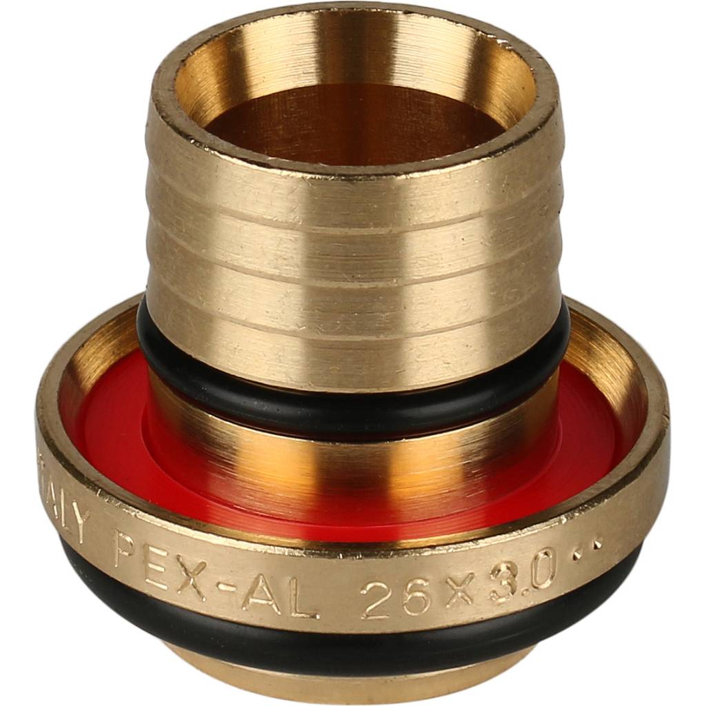 Переходник с внутр. резьбой 1"х26 для металлопластиковых труб винтовой / Stout фото на multiBOX